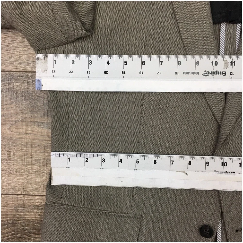 JOHN VARVATOS Mens Blazer‎ Sport Coat Casual Jacket Size 41R Cotton Wool Suit